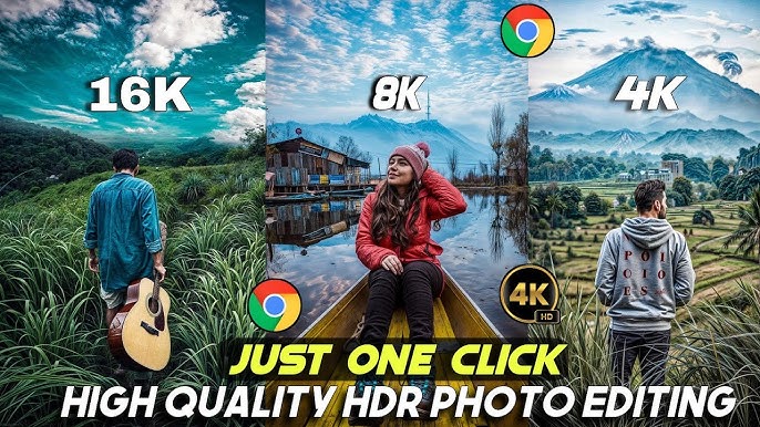 Trending 8×16k Quality Photo Editing