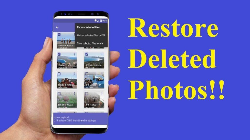 delete photo recovery app