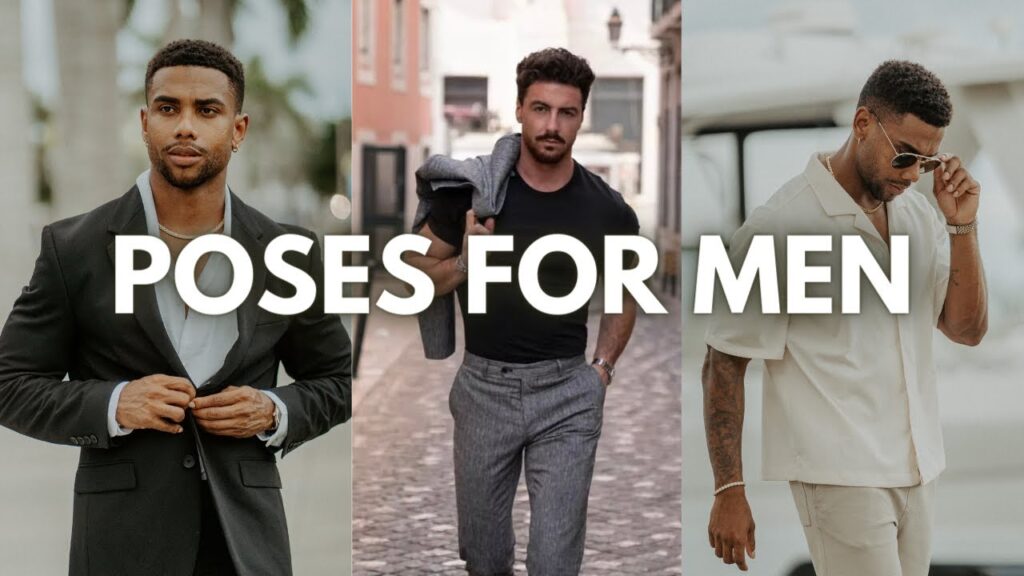 photo poses for men