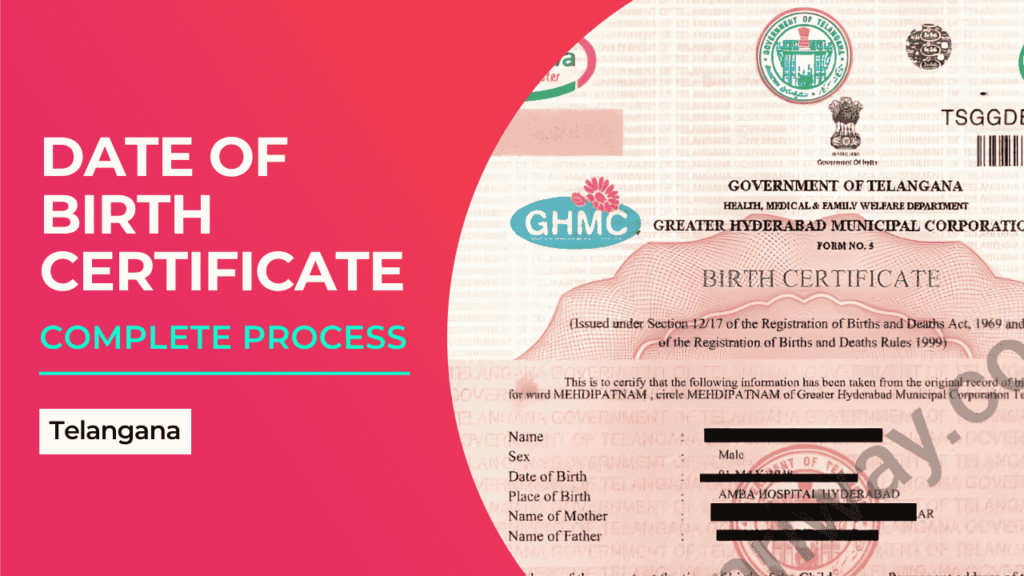 birth certificate telangana